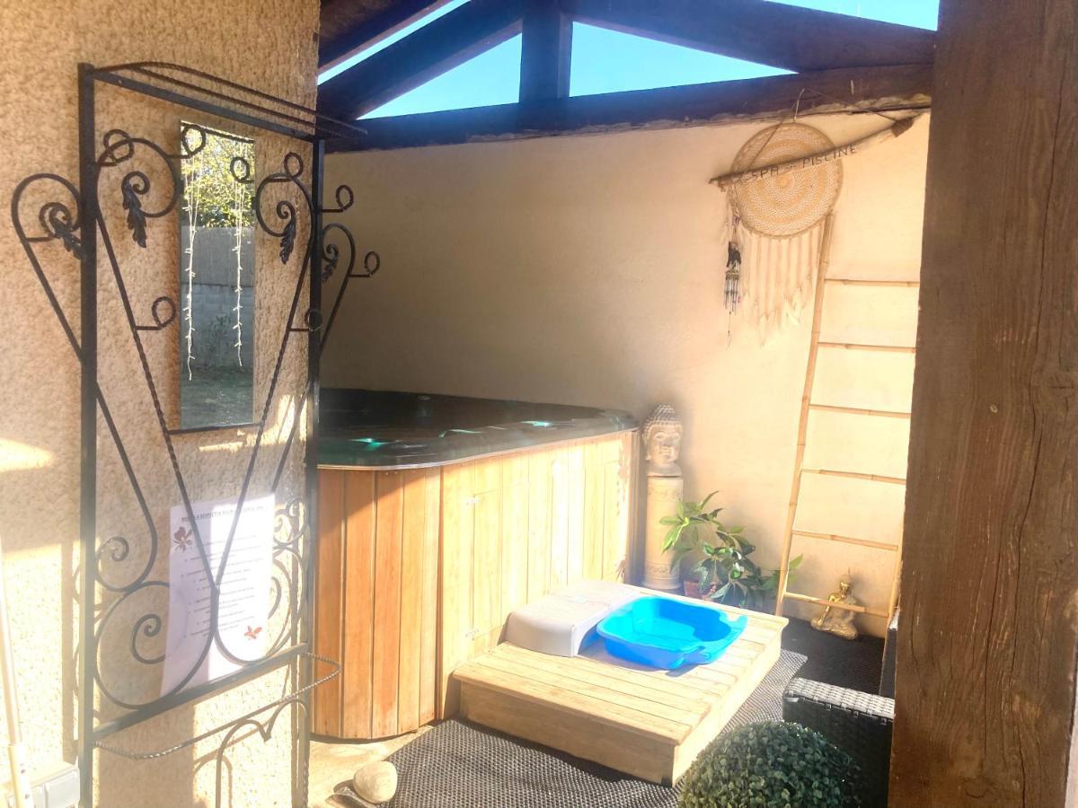Villa 110M2, 7 Pers, Jacuzzi , 3 Chambres, Terrain Clos Et Arbore 2500M2 Trèbes Buitenkant foto